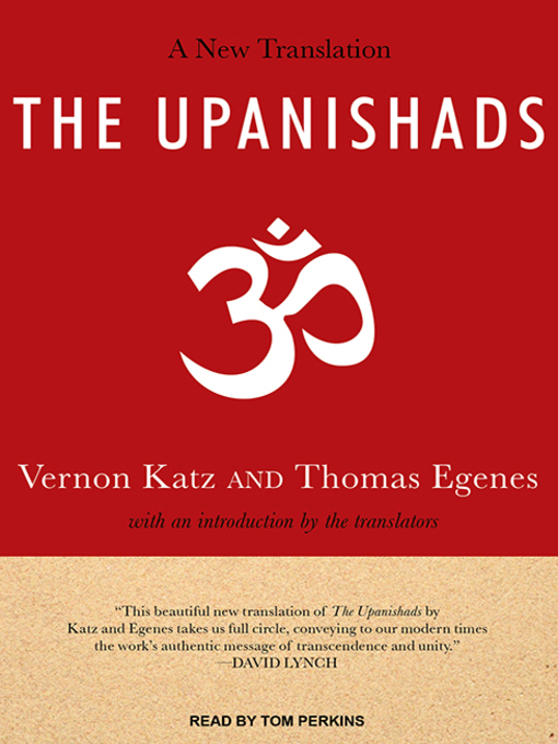 Title details for The Upanishads by Thomas Egenes - Available